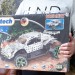 Конструктор металлический Гоночная раллийная машина на р/у 270 деталей Eitech
