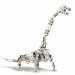 Конструктор металлический динозавр Брахиозавр 320 деталей Eitech